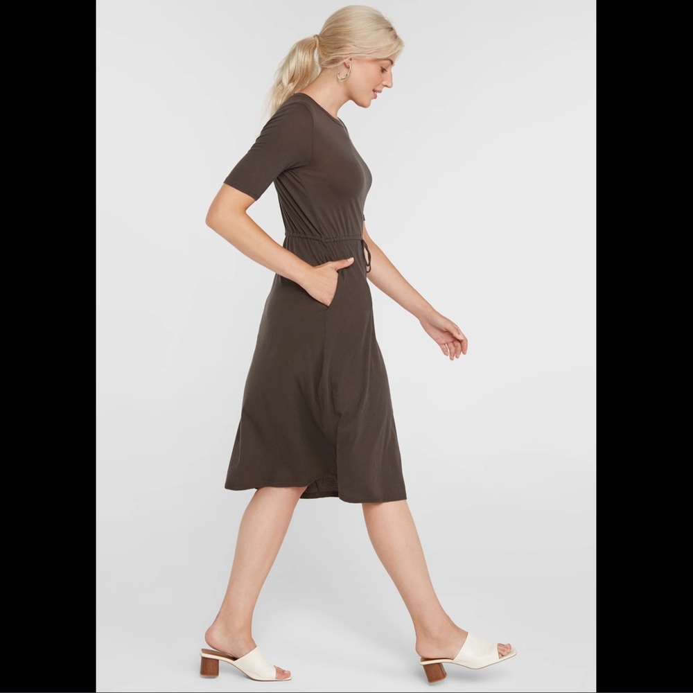 Comune‎ | Drawstring Waist Knit Deerwood Dress